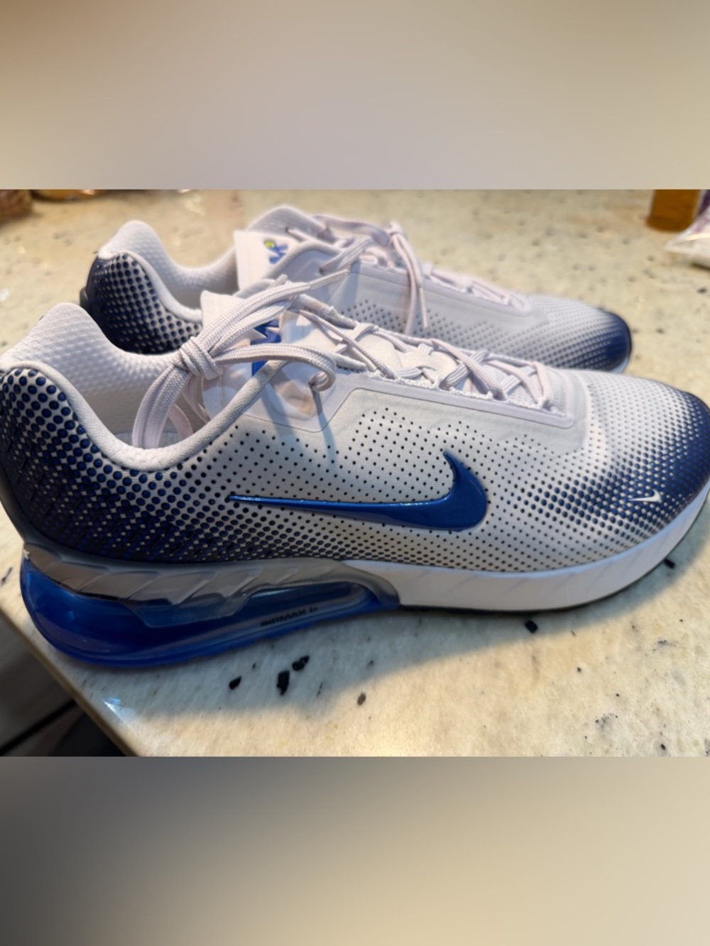 Nike Air Max Phoenix Game Royal White/Blue Low Top Mesh FZ5307-101 Men's